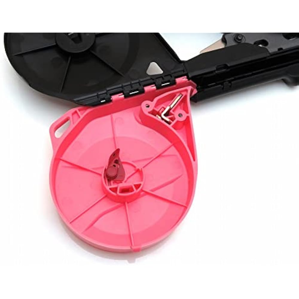 Max Gardening Attractive Binding Machine Raku Raku Tapener Slim Type HT-R24C Gardening Attractive Binding New Product Pink