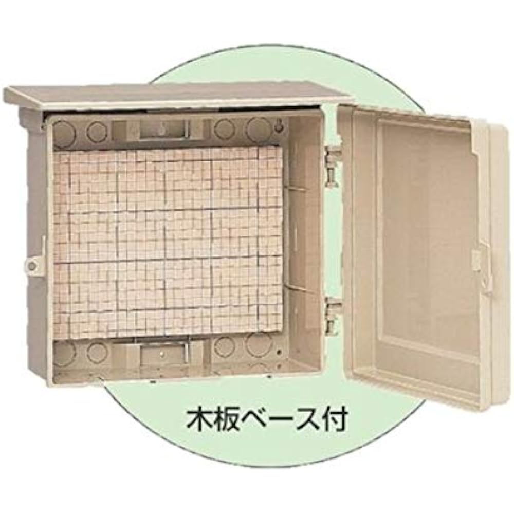 Mirai Kogyo Wall Box with Roof/Horizontal Type Effective Fukasa 159 Dark Gray Price for 1 WB-14ADG