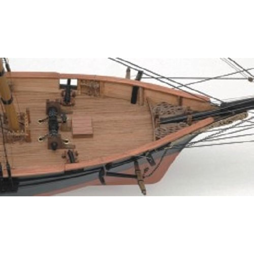 Woody Joe 1/75 Kanrin Maru without sail wooden sailing ship model assembly kit