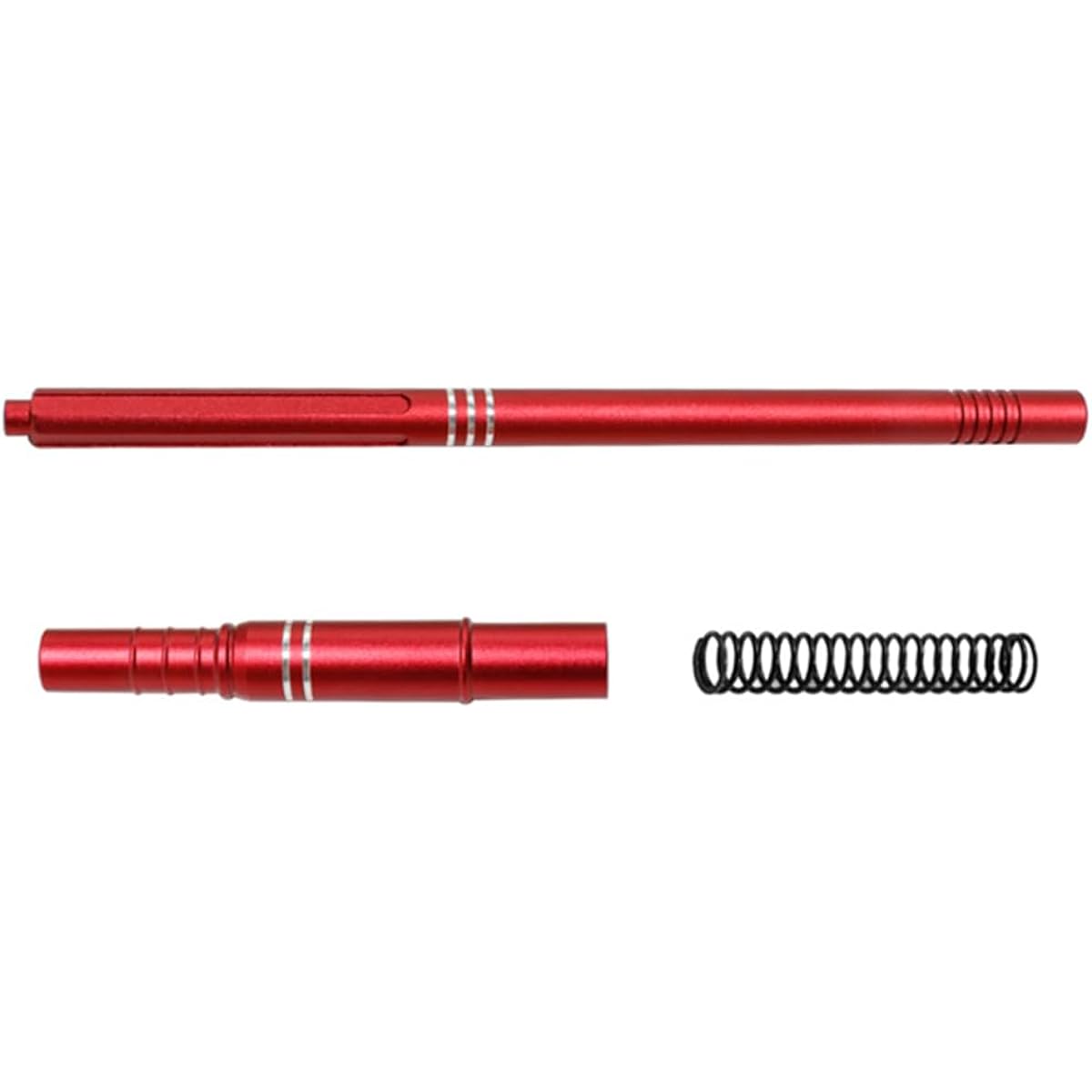Aluminum RC Center Drive Shaft ARA311170 for ARRMA 1/8 Mojave 4X4 4S BLX Car Upgrade Parts (Red)