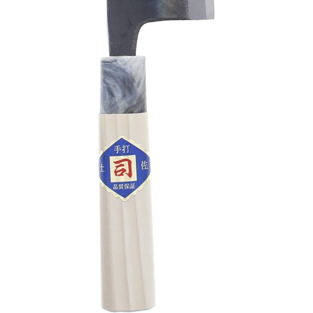 Tosa Knife Knife Black Deba Knife White Steel No. 1 180mm Black Beige