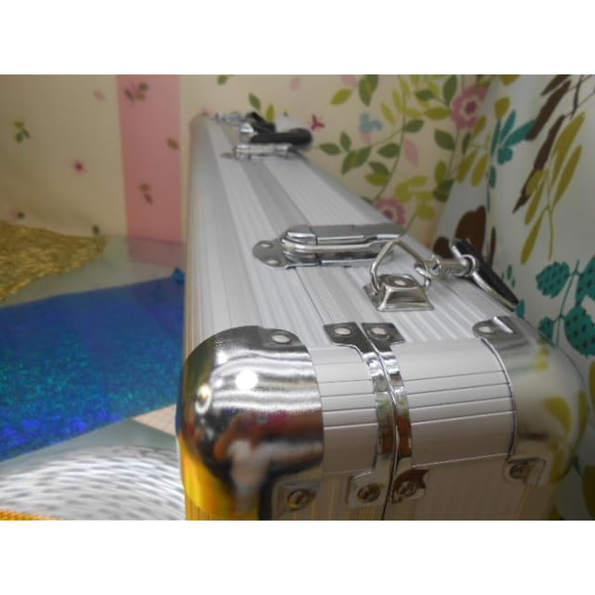 Aluminum hard case with shoulder strap for Okinawan sanshin
