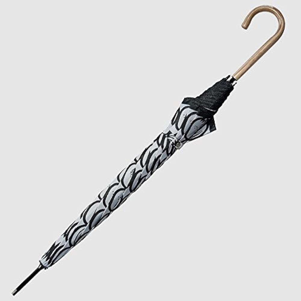 Makita Shoten + Stig Reventri FRUKTLADA Women's Long Umbrella, Scandinavian Design, Luxury Koshu Ori, Made in Japan