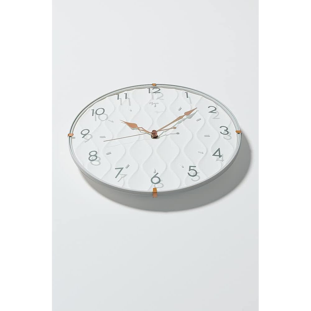 Seiko Clock Wall Clock PYXIS Gray Diameter 301 x 50mm NA702W
