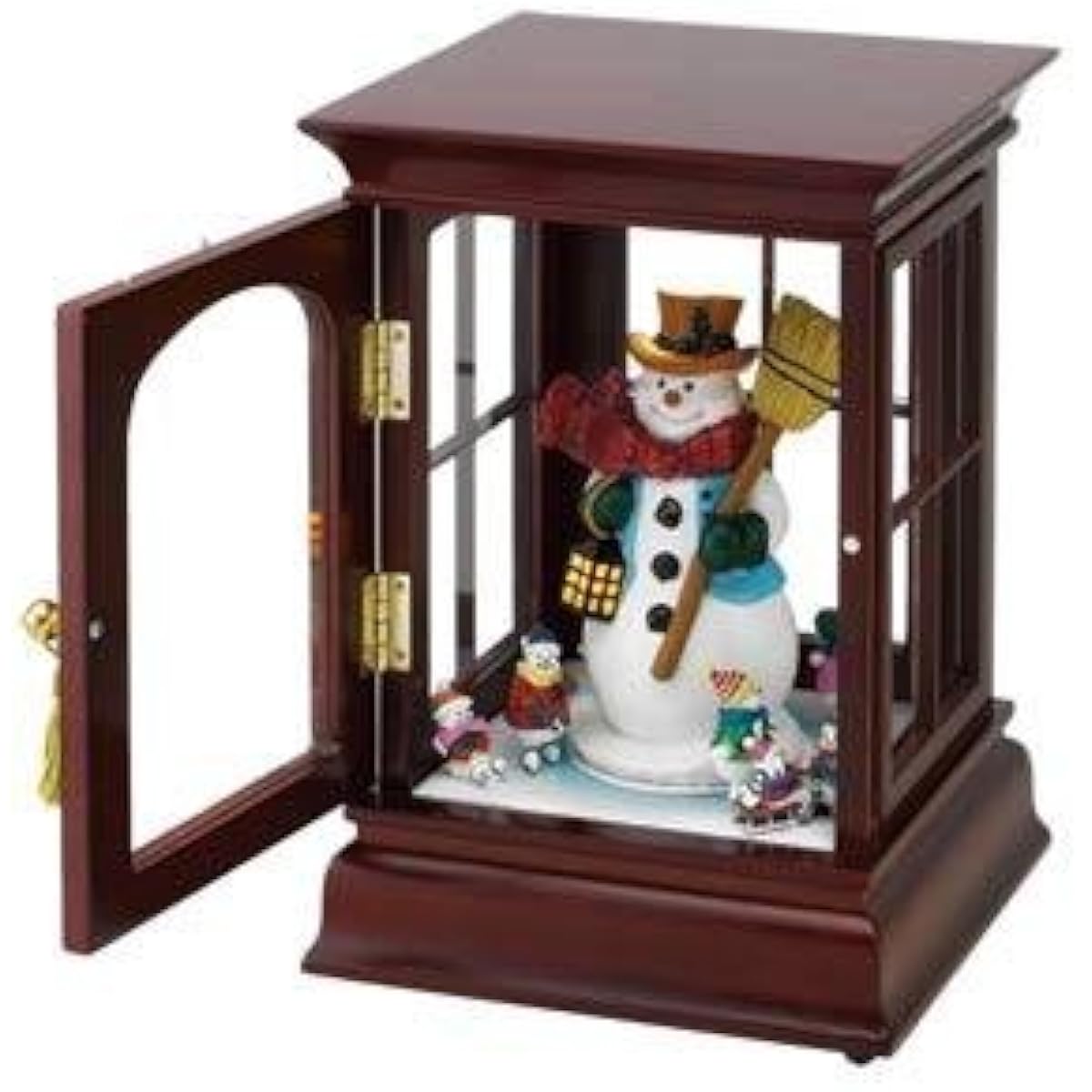 Mr. Christmas - Curio Cabinet - Snowman