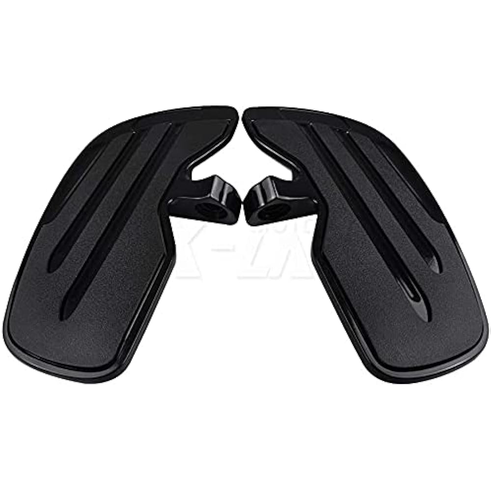 KYN Indian Scout Bobber 2018-2021, Scout Bobber ABS 2018-2020, Twenty 6020-2021, Twenty ABS/Sixty ABS 2020 Motorcycle Rider Floorboard Driver Footrest Pegs (Black)