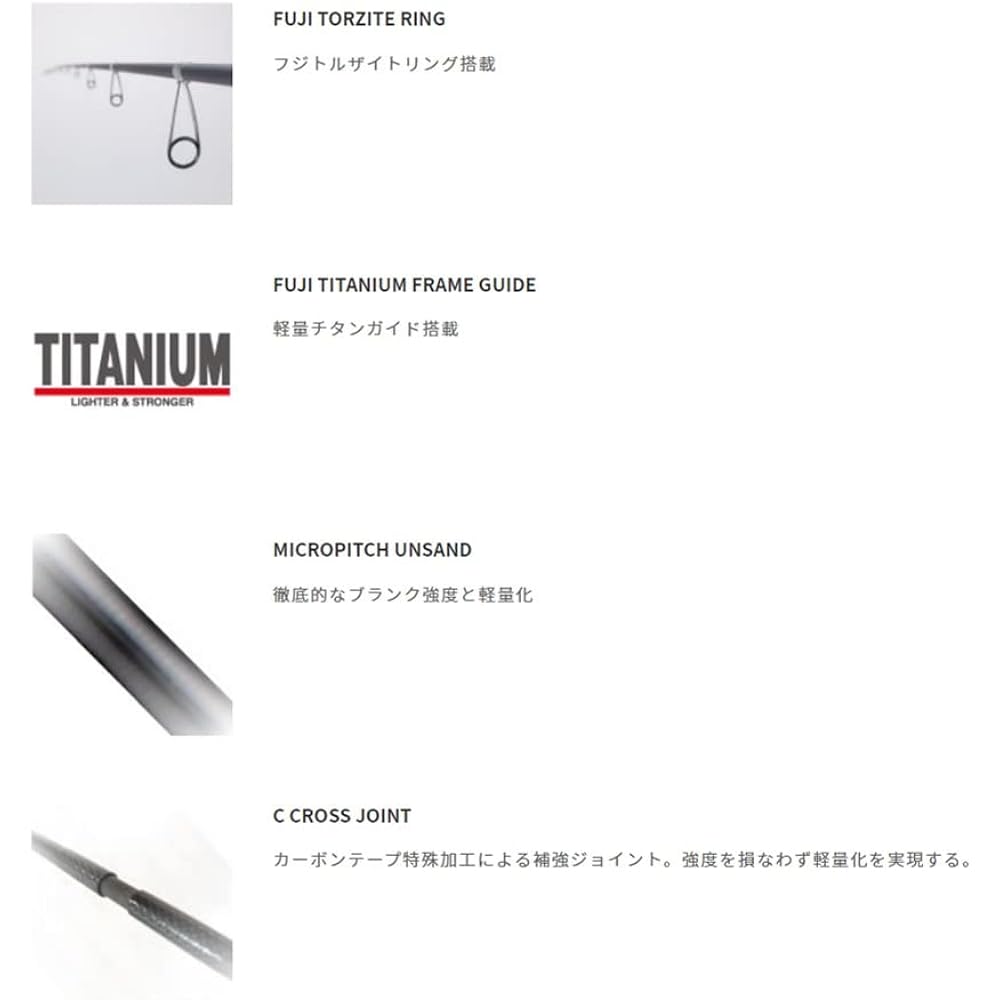 Tailwalk Rod Egisto TZ 83M 16300