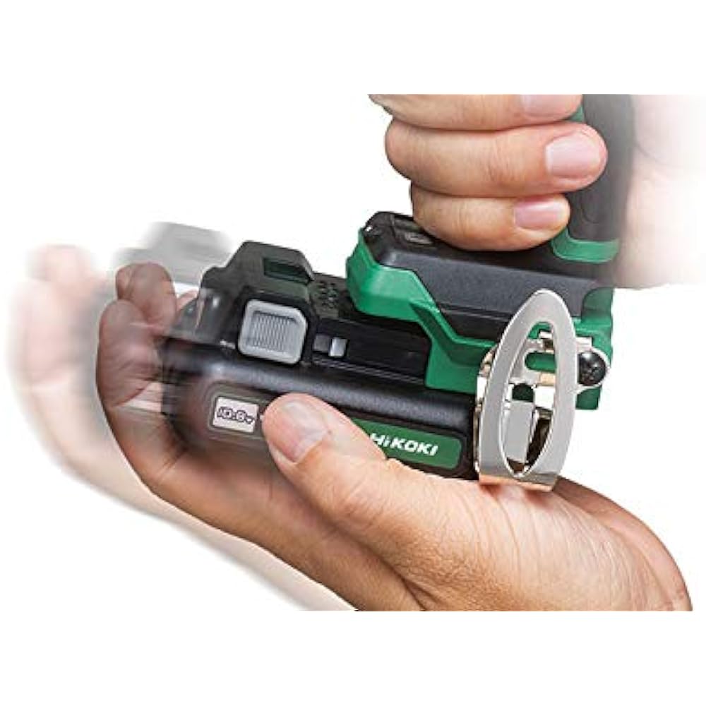 HiKOKI 10.8V Cordless Multi Tool (Cut and Sew) Rechargeable 1.5Ah Lithium Ion Battery, Rapid Charger, Case Included CV12DA(ES)