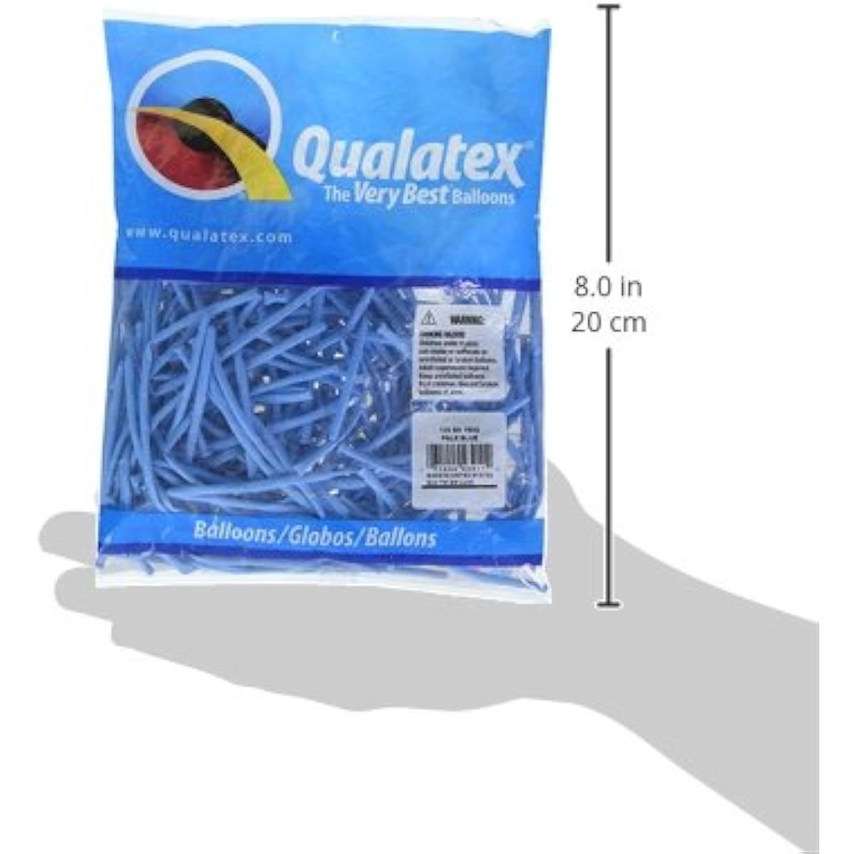 Long balloons Magic Balloon QL160Q (standard color) pale blue 100 per bag