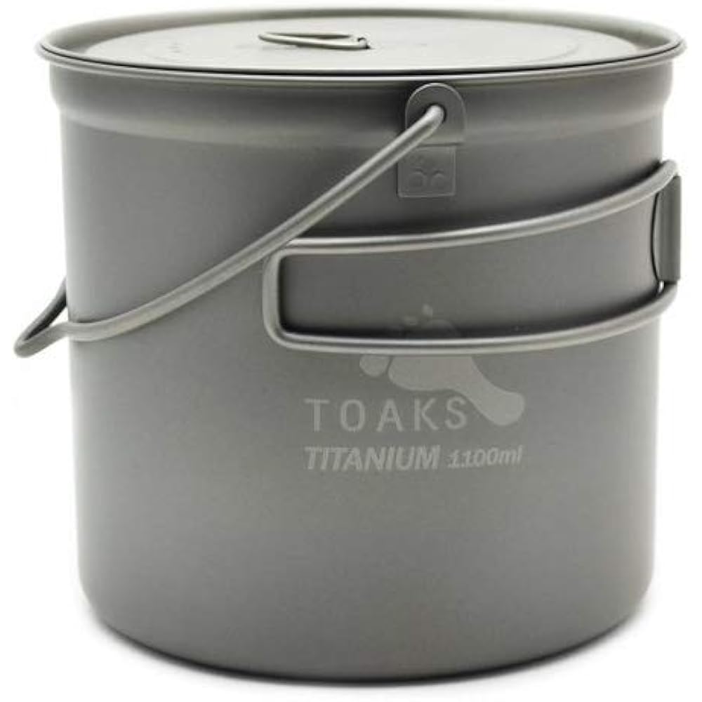 TOAKS Outdoor Camping Titanium Pot