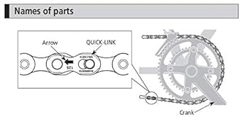 SHIMANO 11-speed chain quick link connector SM-CN900 (2 sets)