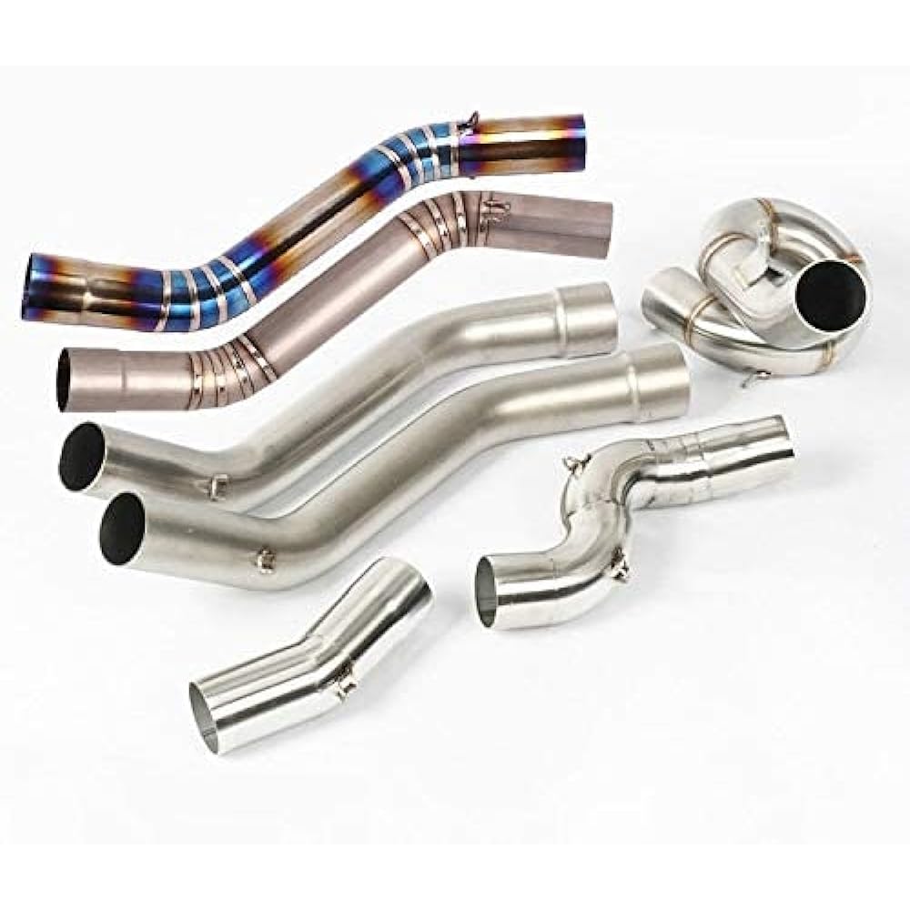 Motorcycle Exhaust Port Exhaust Pipe Intermediate Pipe Kawasaki Kawasaki Ninja ZX-6R/ZX-6R 636 (2009-2020) 50.8mm Applicable Titanium Alloy