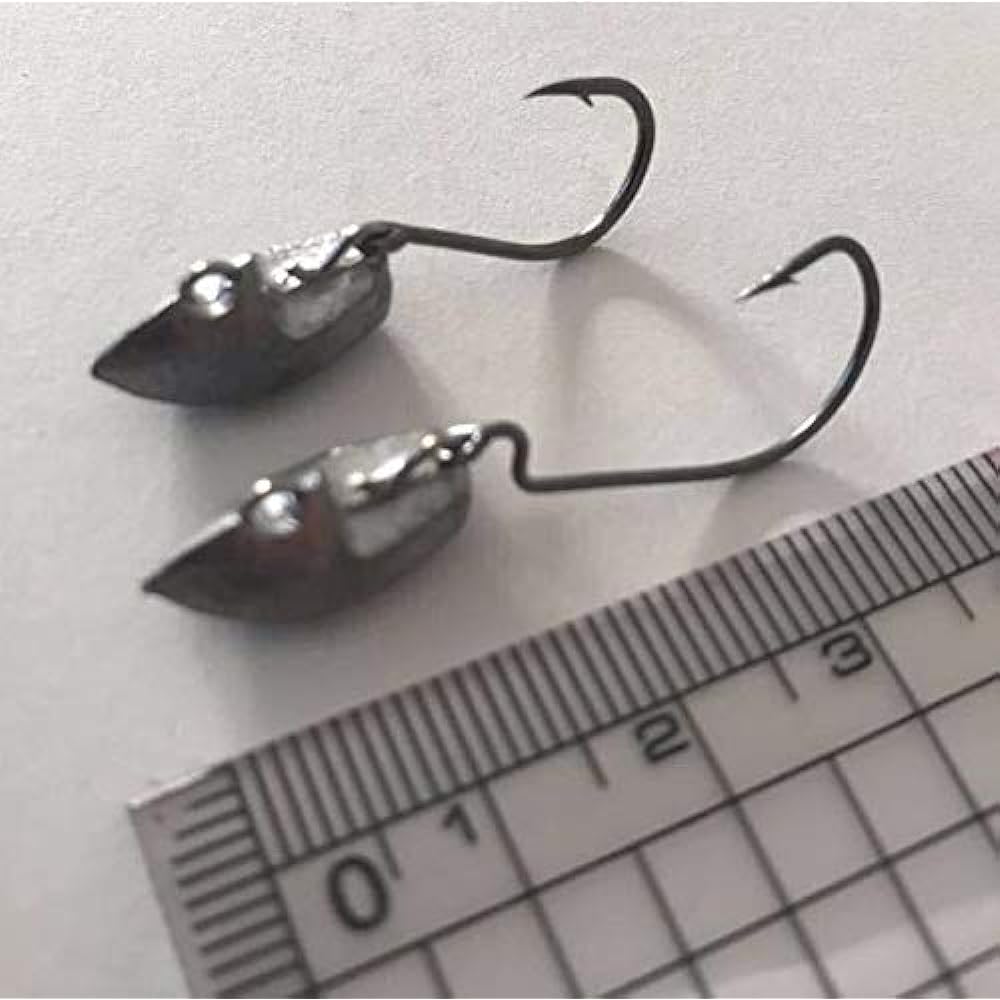 k-cocochi joint jig head 4.8g 30 pieces set sinker mebaring chinning sea bass bass rockfish root fish worm needle hook fishing