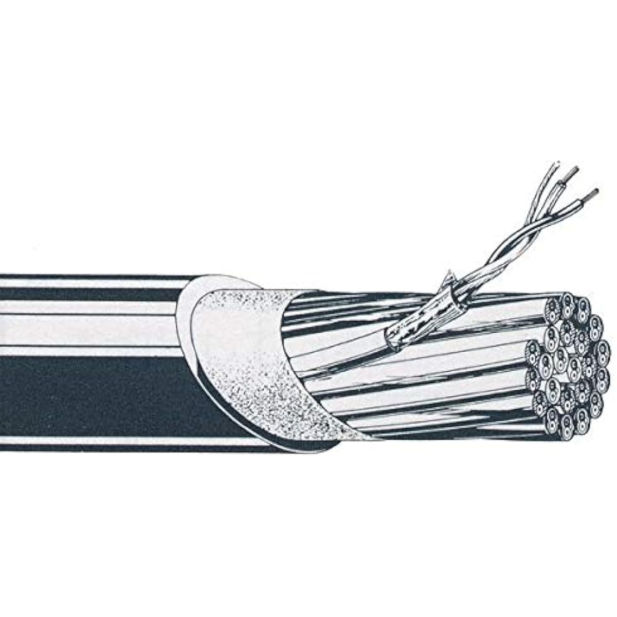 CANARE Multi-cable MR202-8AT 50m