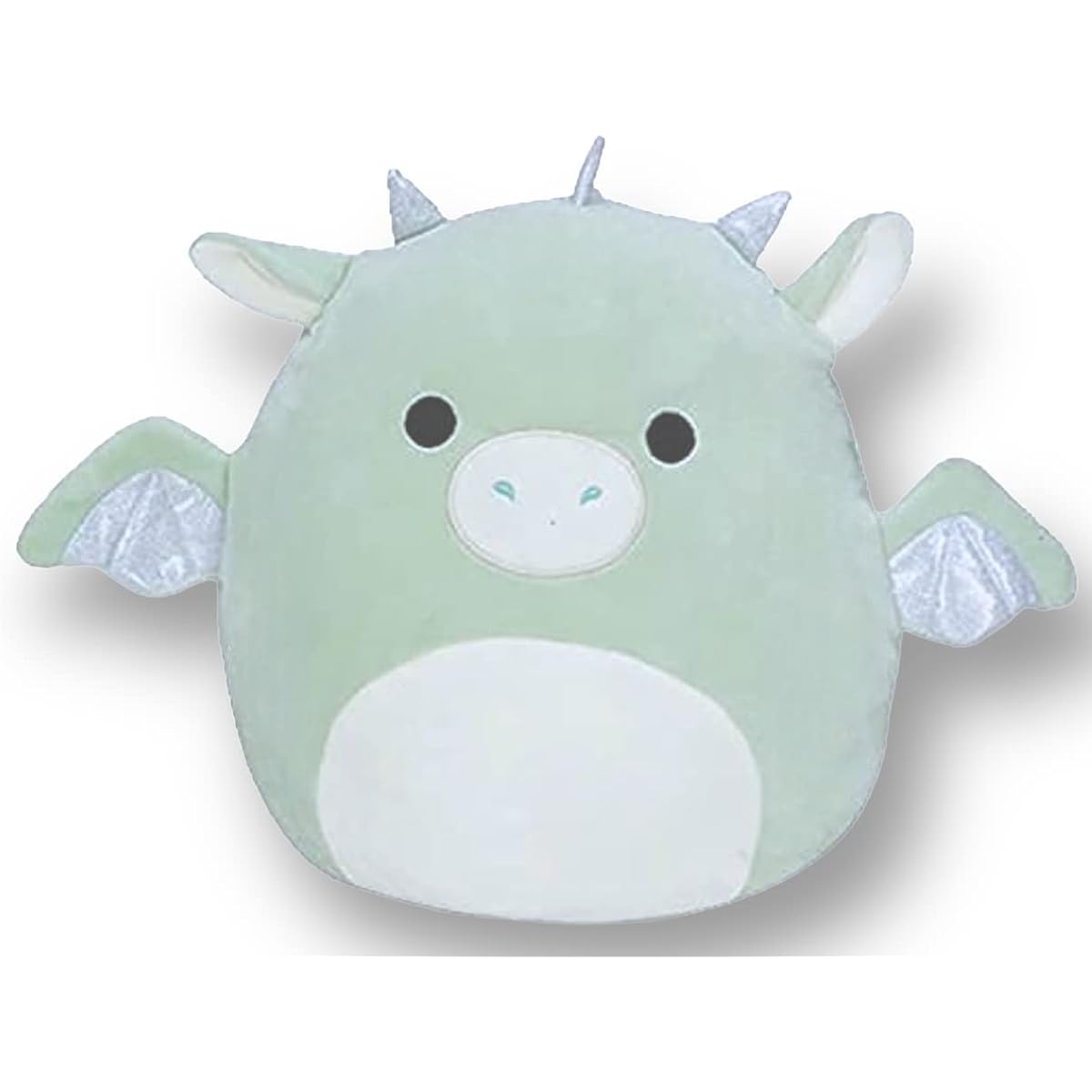 Squishmallows 7" Drew Dragon Plush Green and White Belly Fantasy Swad Plush Toy