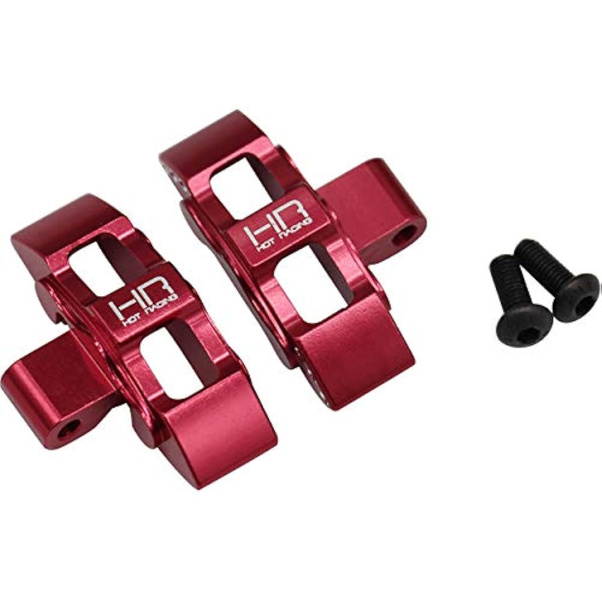 Hot Racing TUDR39CF02 Red Aluminum Front or Rear Brake Caliper TRA Udr