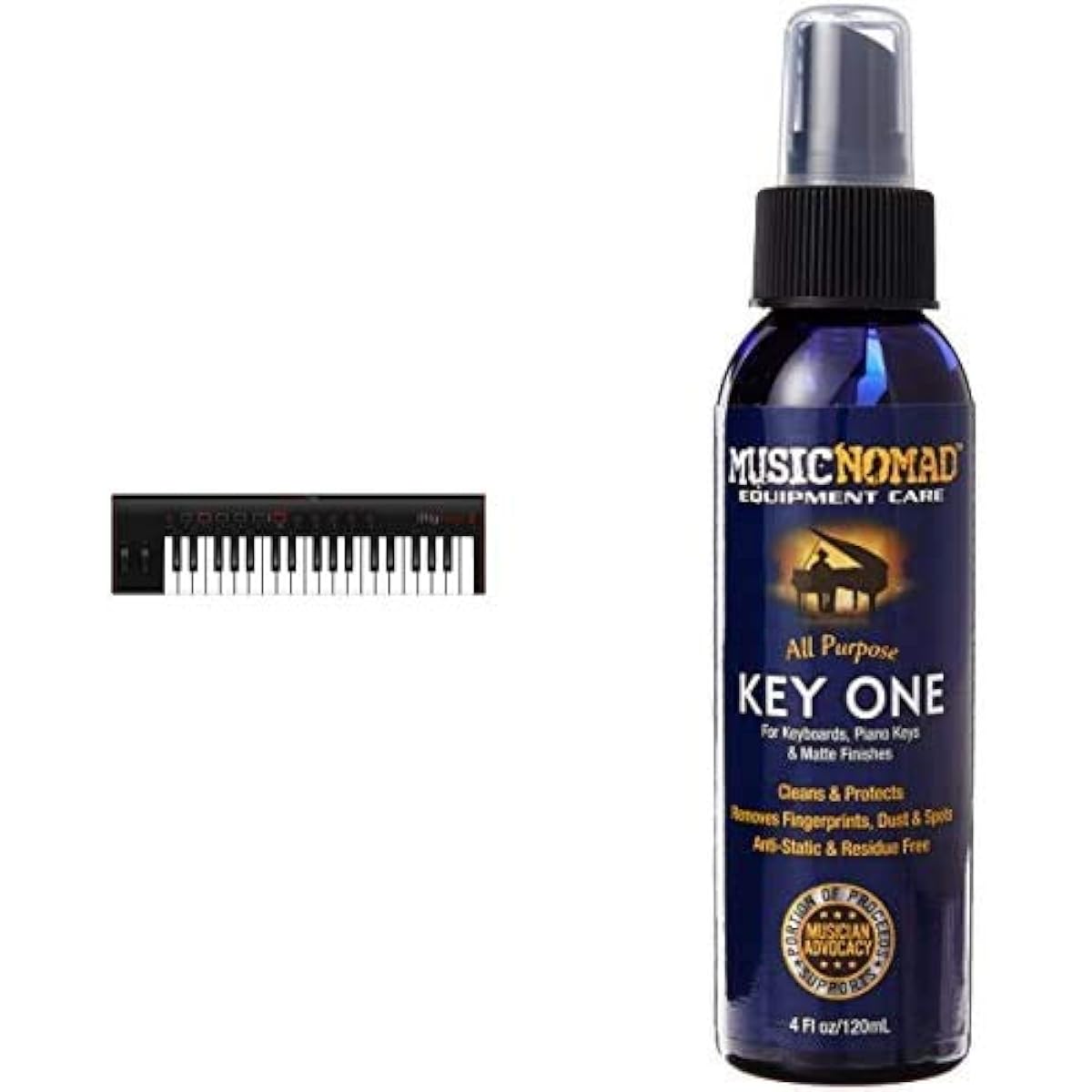 IK Multimedia iRig Keys 2 + MUSIC NOMAD Piano Maintenance MN131 Set
