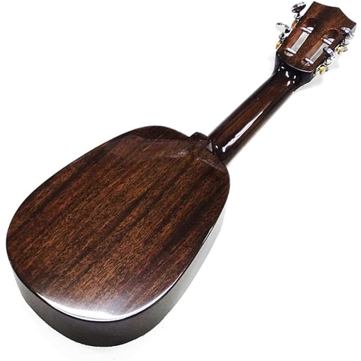 Uma Ukulele UK-20SSP BK Pineapple Soprano Tuner Included Mahogany Solid TR Music String Height Adjusted (Taiwan Brand) (Sweet Tone) ()