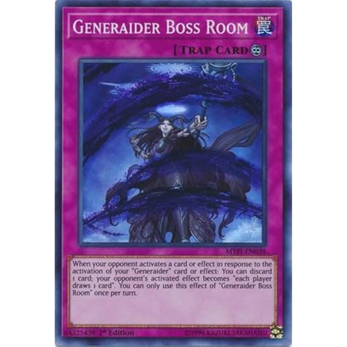 Generaider Boss's Room MYFI-EN038 Super Rare First Edition