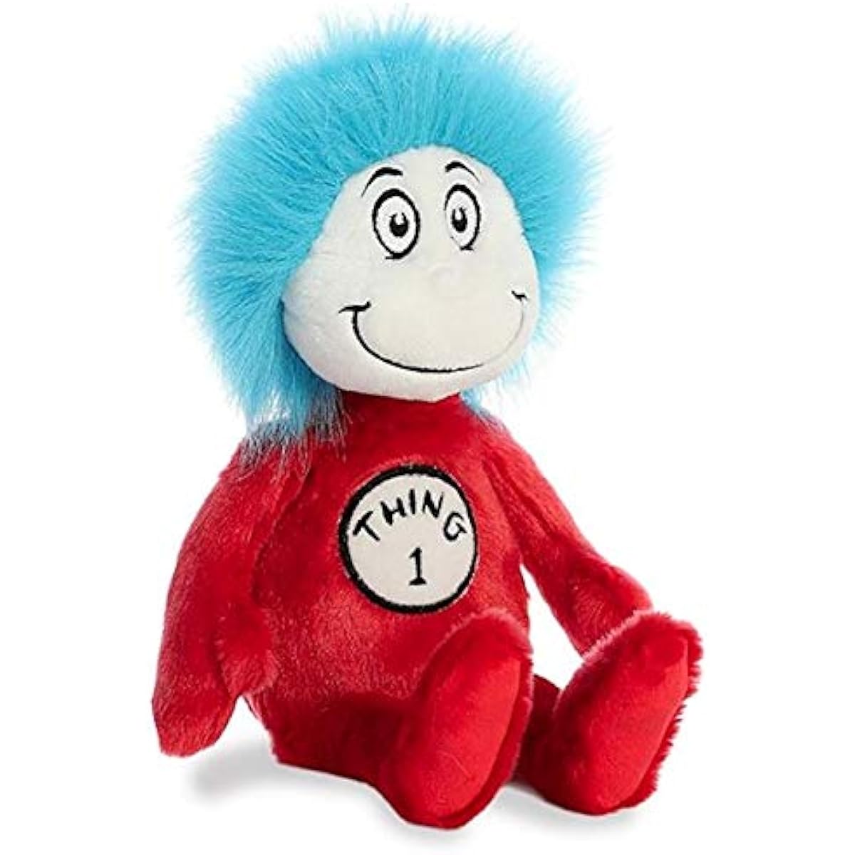 Aurora Plush Set of 2 12" Thing 1 & Thing 2 Multicolor