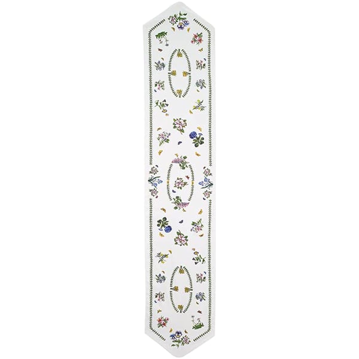 Avanti Linens - Decorative Table Runner for Nature Inspired Home Decor (Portmeirion - Botanical Garden 72")