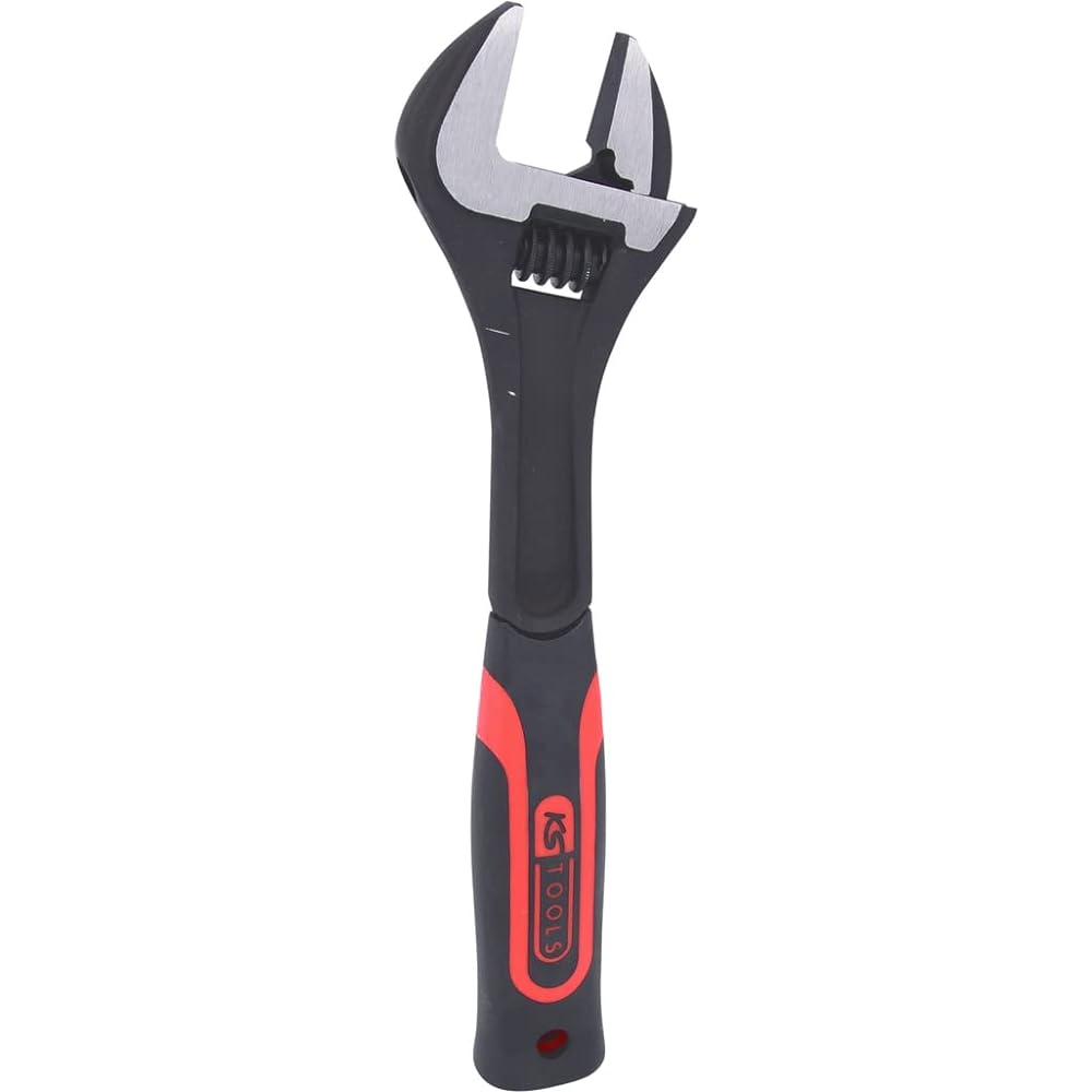KS TOOLS CLASSIC Adjustable spanner with dual component comfort grip handle 17/16'' 577.0301