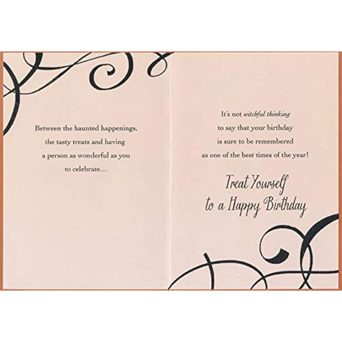 Designer Greetings Pumpkin on a Wooden Bench Halloween Birthday Card Set of 3