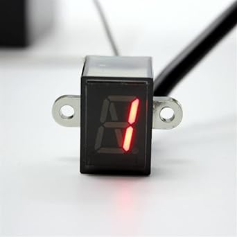 Speed Display Meter Low Up Universal Motorcycle 1-6 Speed Gear Digital Display Indicator Waterproof Direct Mount Suzuki Motorcycle Accessories