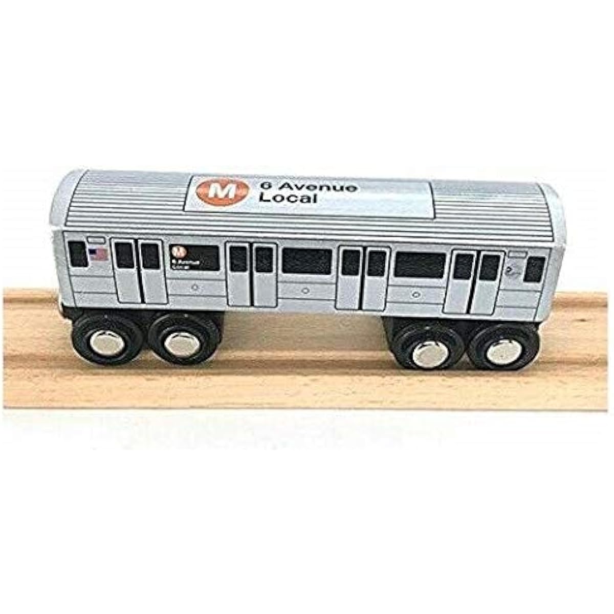 Munipals MP01-110M Wooden Subway M Train NYC MTA Nassau Street Local R160 Car
