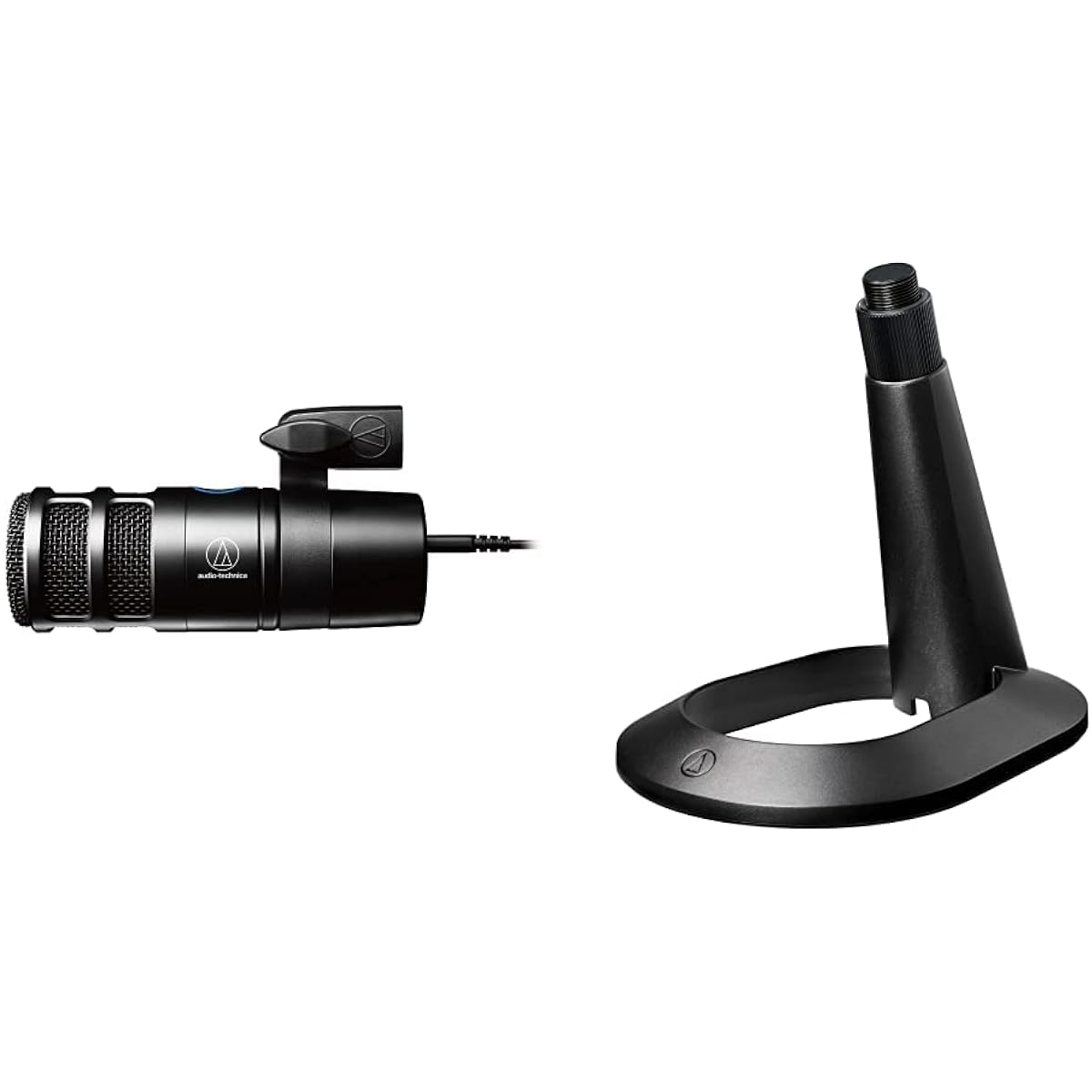 Audio Technica USB dynamic microphone AT2040USB & microphone stand AT8703