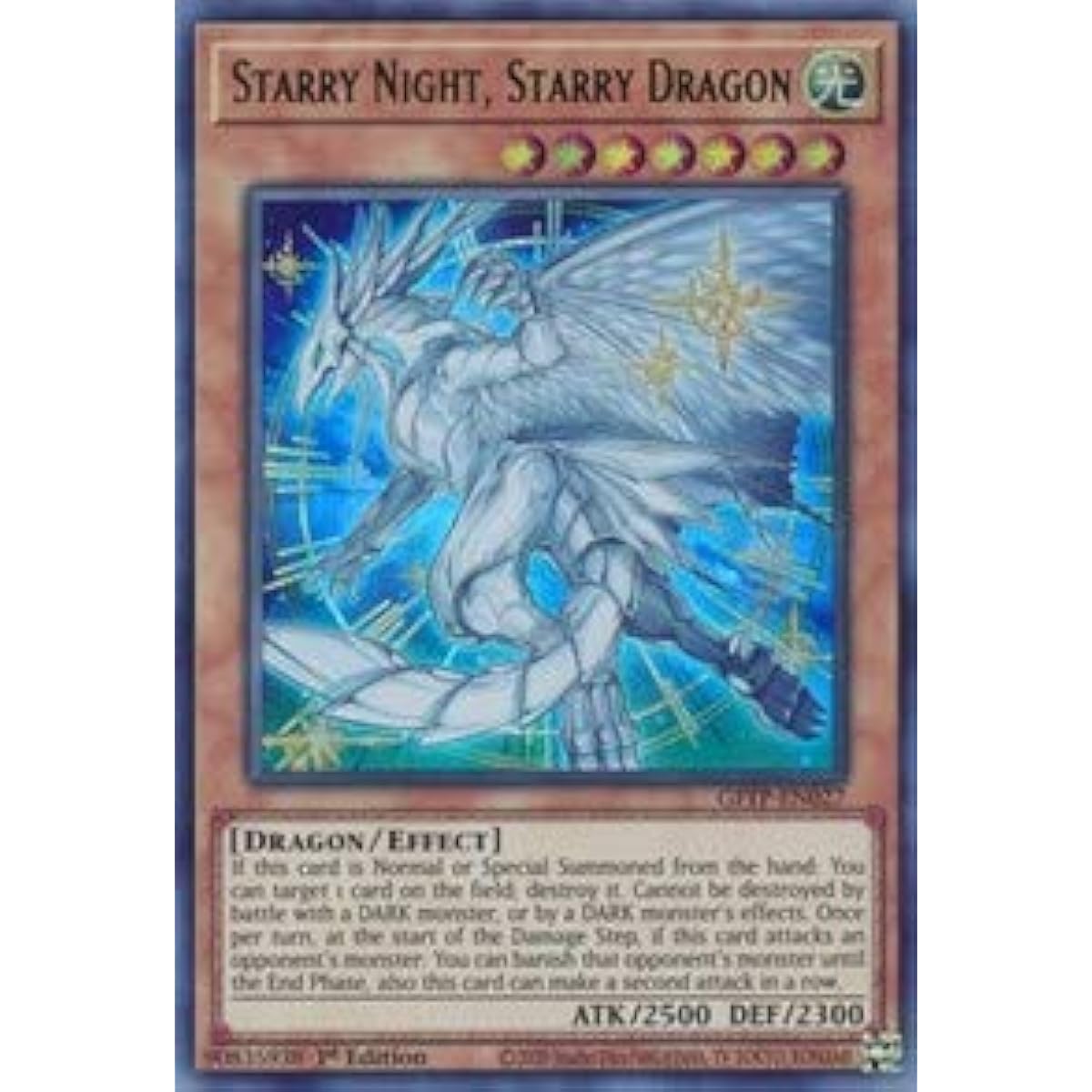 Starry Night Starry Dragon GFTP-EN027 Ultra Rare First Edition