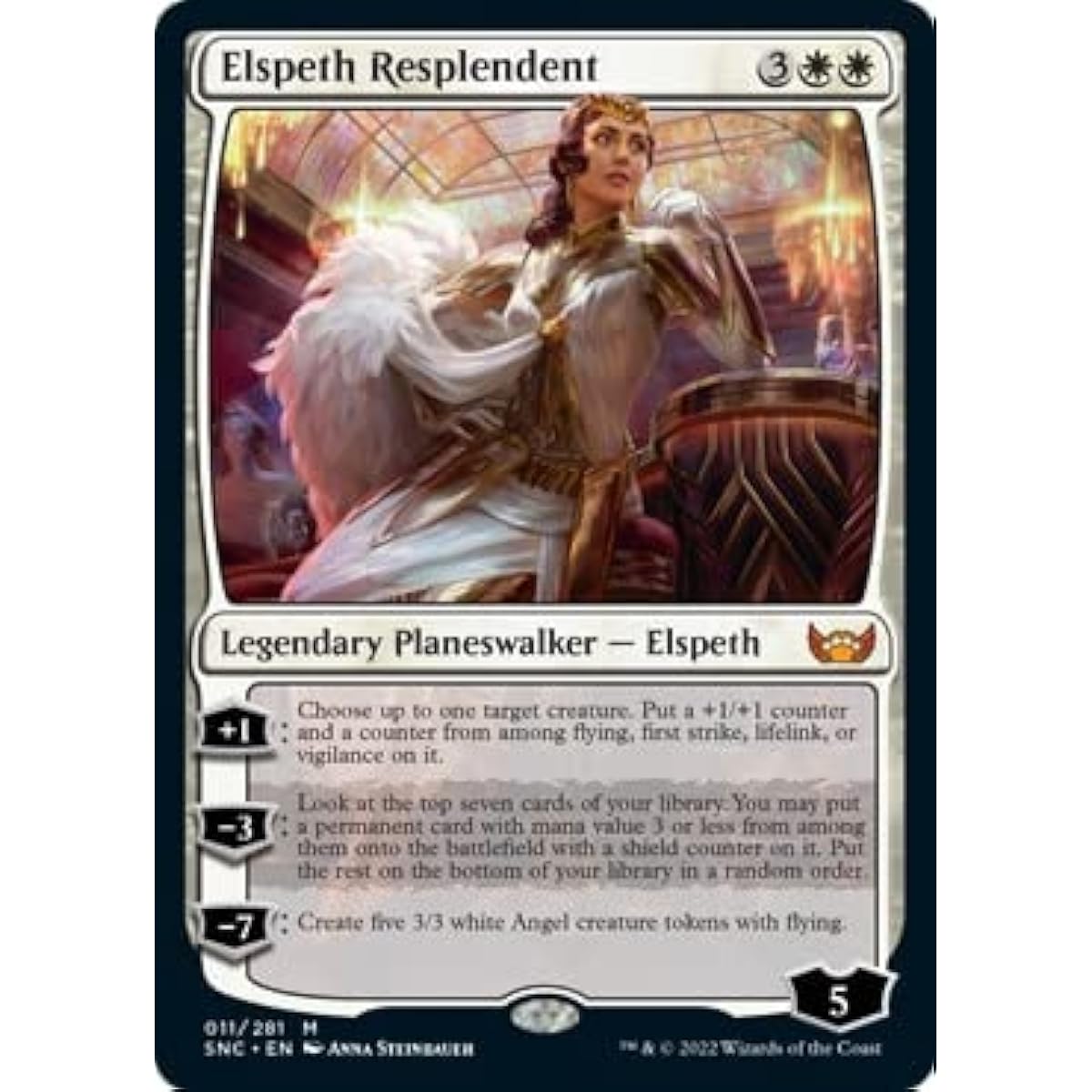 Magic: The Gathering - Elspeth Resplendent (011) - City of New Kapena