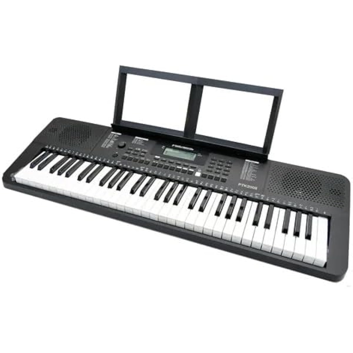 PLAYTECH Portable Keyboard 61 Keys 480 Preset Tones Arpeggiator (Auto-Accompaniment) Function