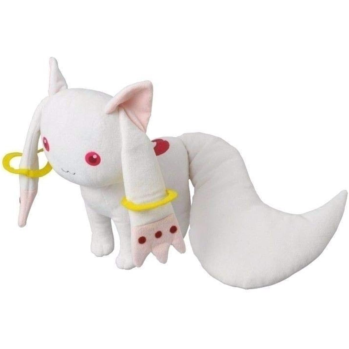 LSLSYR Anime Magi Madoka Magica Kyubey Plush Doll Cosplay Cute 21cm Stuffed Toy