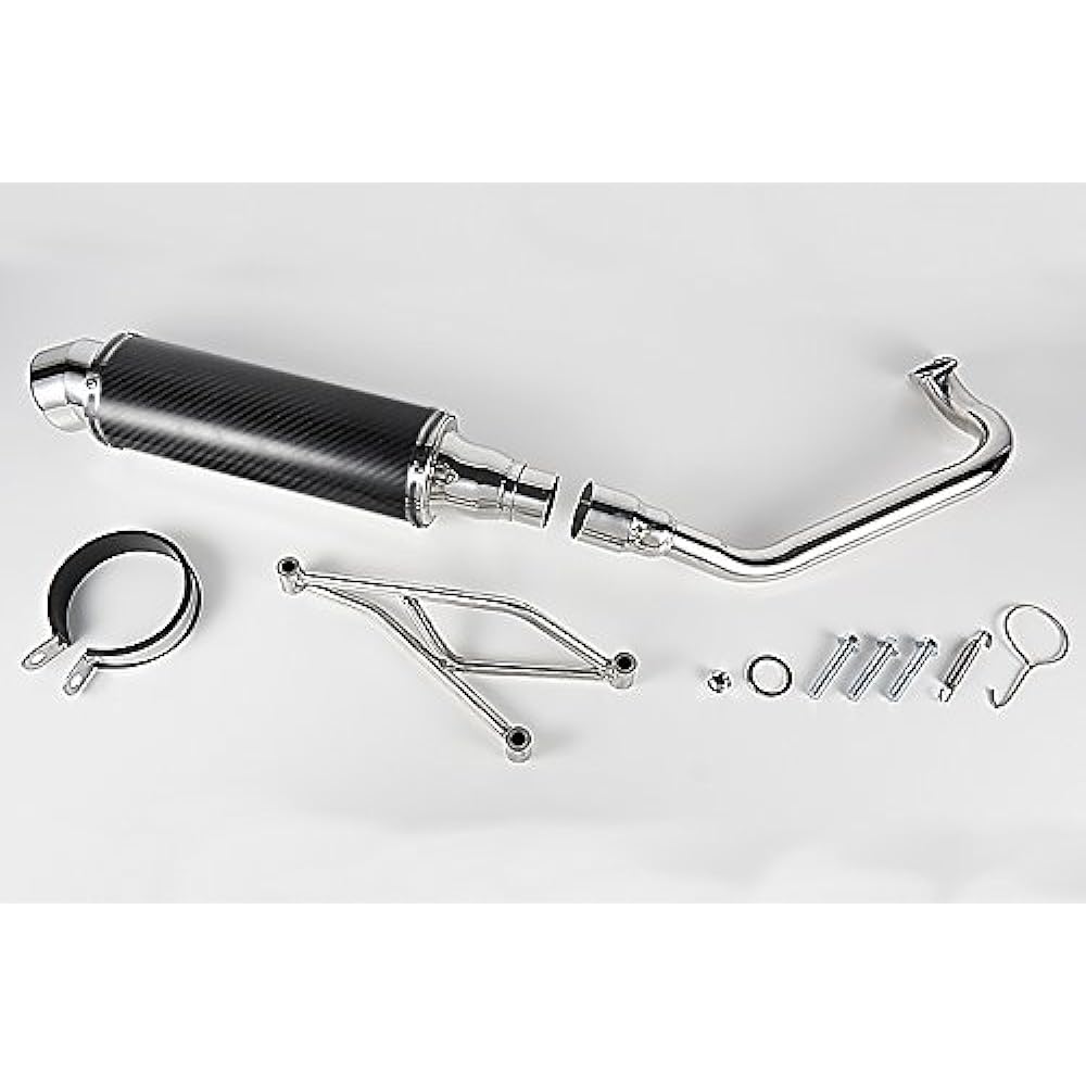Bike Parts Center Custom Stainless Steel Muffler for Suzuki Address V125/G/S CF4EA/4MA 202901
