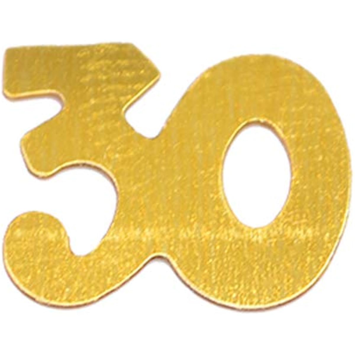 30 Gold Confetti for Birthday Anniversary Decorations - Anniversary Party Birthday Party Table Decorations 30 Gold Confetti Perfect for Table Decorations Party Supplies (Golden 30)