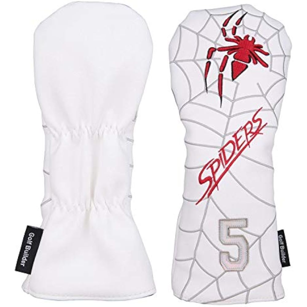 Golf cover head cover driver/wood/utility UT cover for DR/FW/UT 4-piece set waterproof specification with conversion tag spider