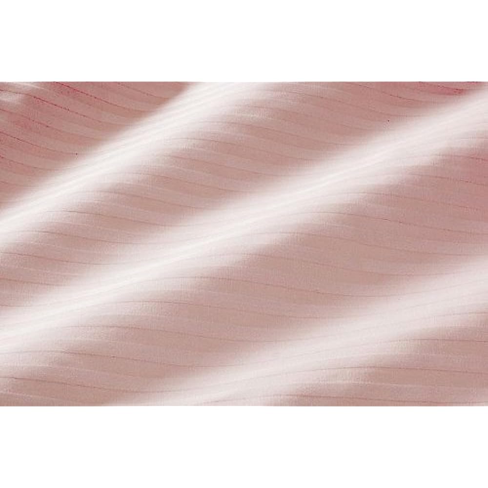 Hotel Style Satin Stripe Cover Regina Bed Sheets (Box Type) Queen Size Pink HS44050-127