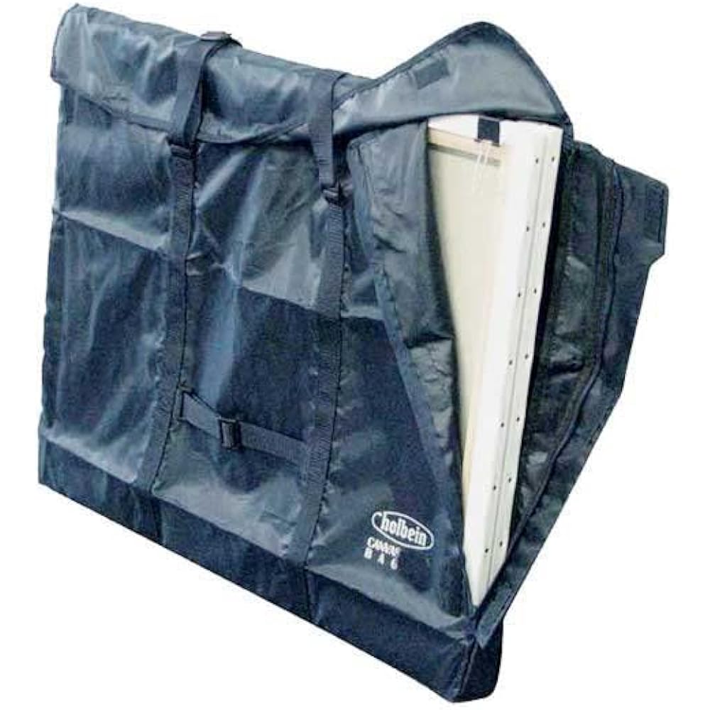Holbein canvas bag F50 navy blue (with lid) 140568