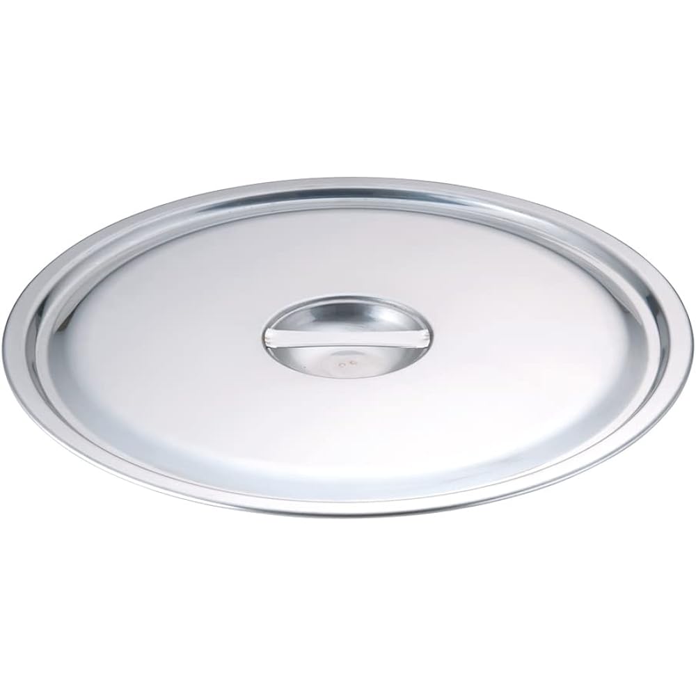 Endo Shoji Commercial Power Denji Pot Lid 48cm Stainless Steel Made in Japan ANB3048