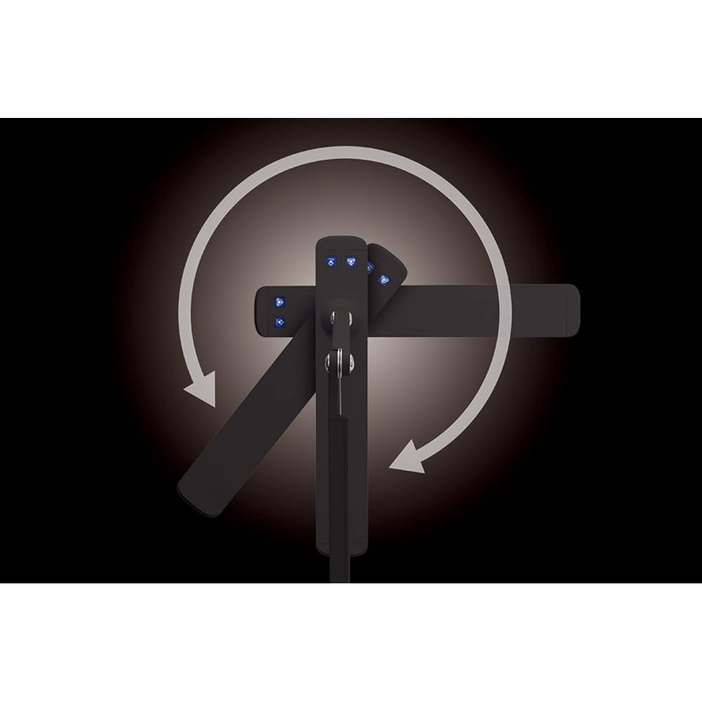 GENTOS LED desk light, easy on the eyes, tabletop stand light, 300-1800 lumens Lumisus series