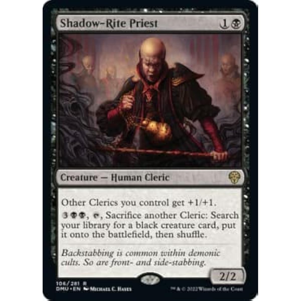 Magic: The Gathering - Shadowlight Priest (106) - Foil - Dominaria United