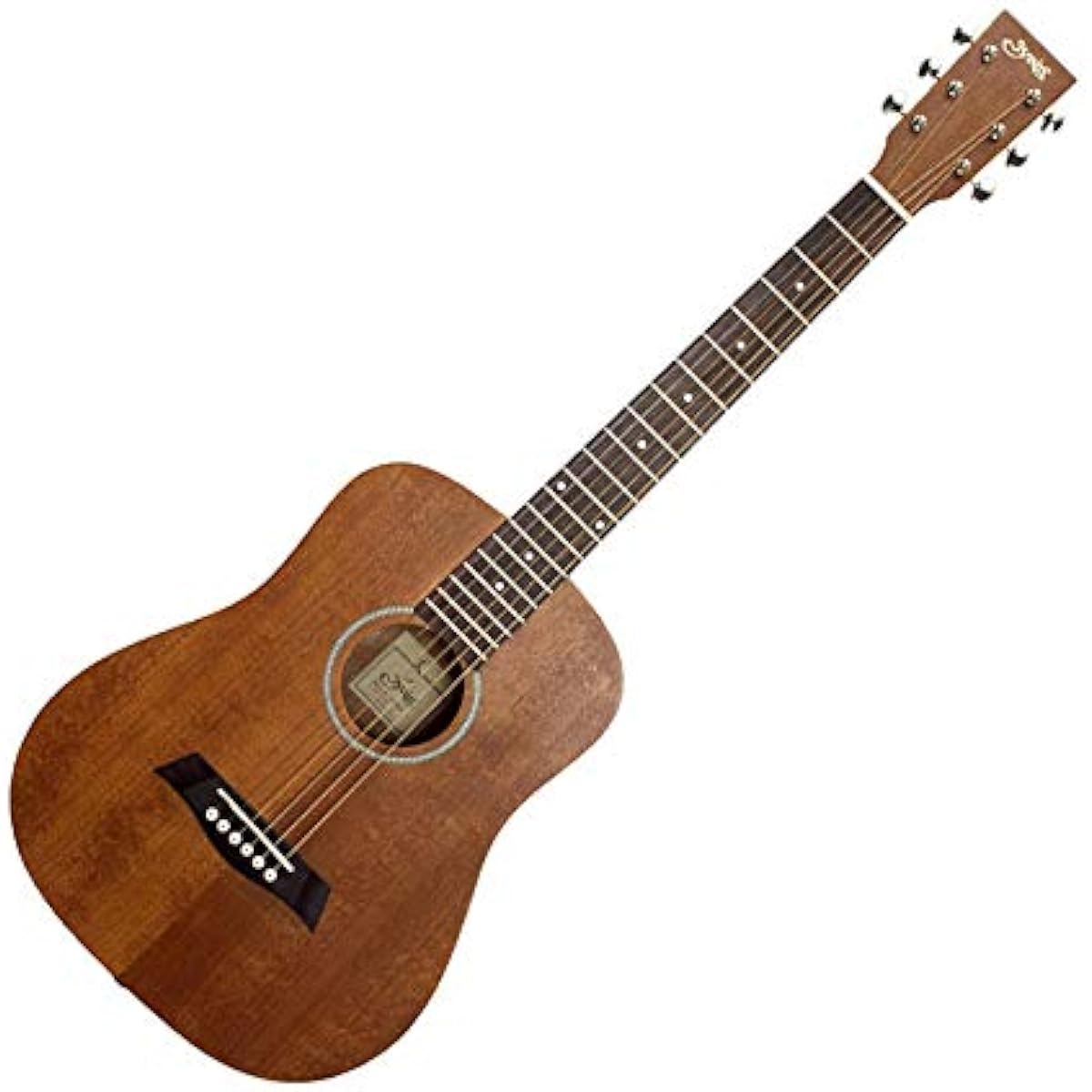S.Yairi YM-02LH/MH (Mahogany) Elementary school students can play from the first grade! Kids guitar beginner set Acoustic guitar for children Mini guitar Mahogany Left-handed S.Yairi