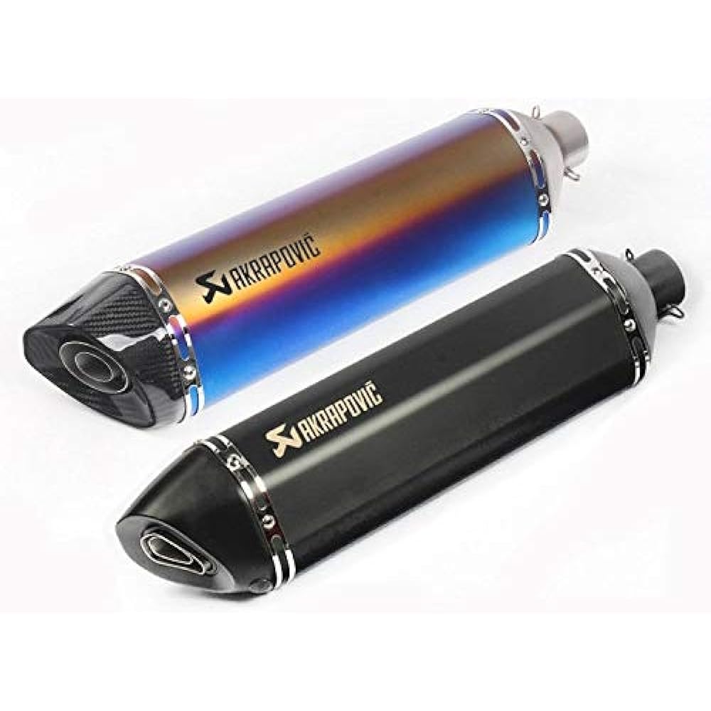 Bike slip-on muffler bike silencer general purpose 50.8mm length 570mm