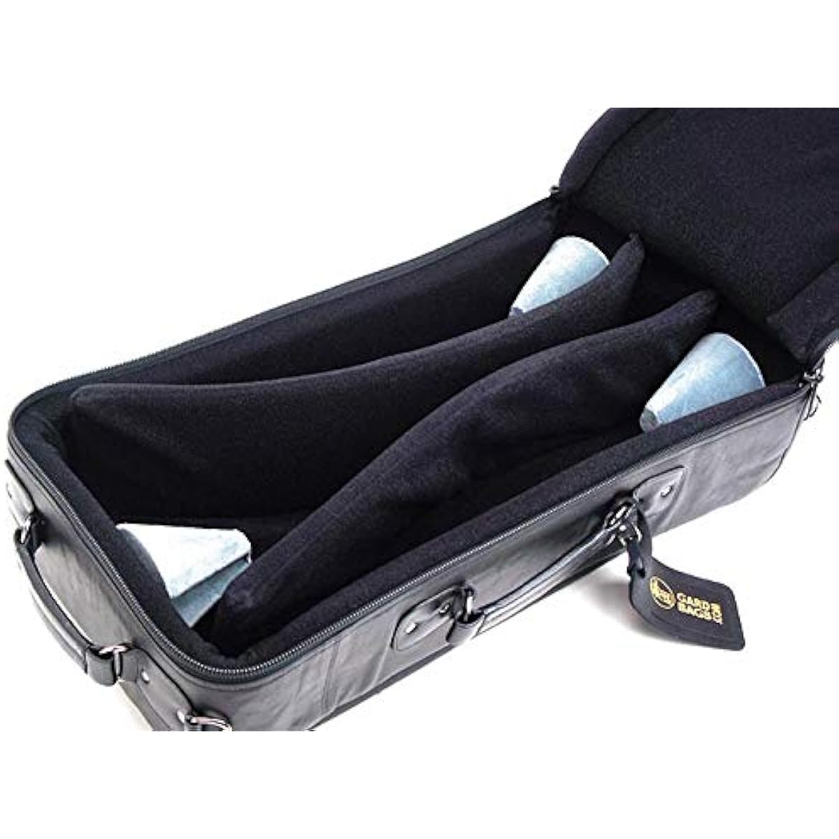 GARD BAGS Trumpet Triple Compact Case (Leather, Black) GCTTL