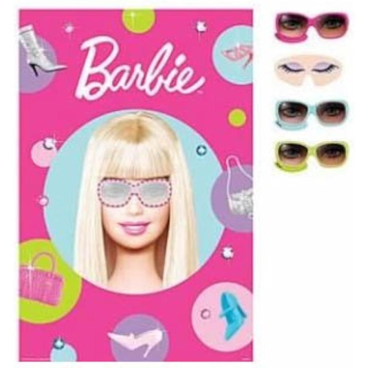Barbie Doll Party Game 37-1/2 x 24-1/2 inches