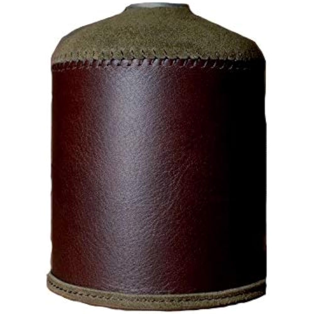 What will be will be Oil leather & suede OD gas can cover (Large: 470g/500g size) Leather color (brown x khaki) Stitching (dark brown)