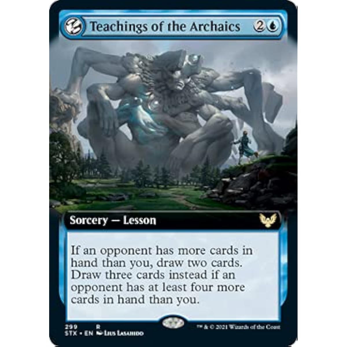 Magic: The Gathering - Archaic Teachings - Foil - Extended Art - Strixhaven: School of Mages