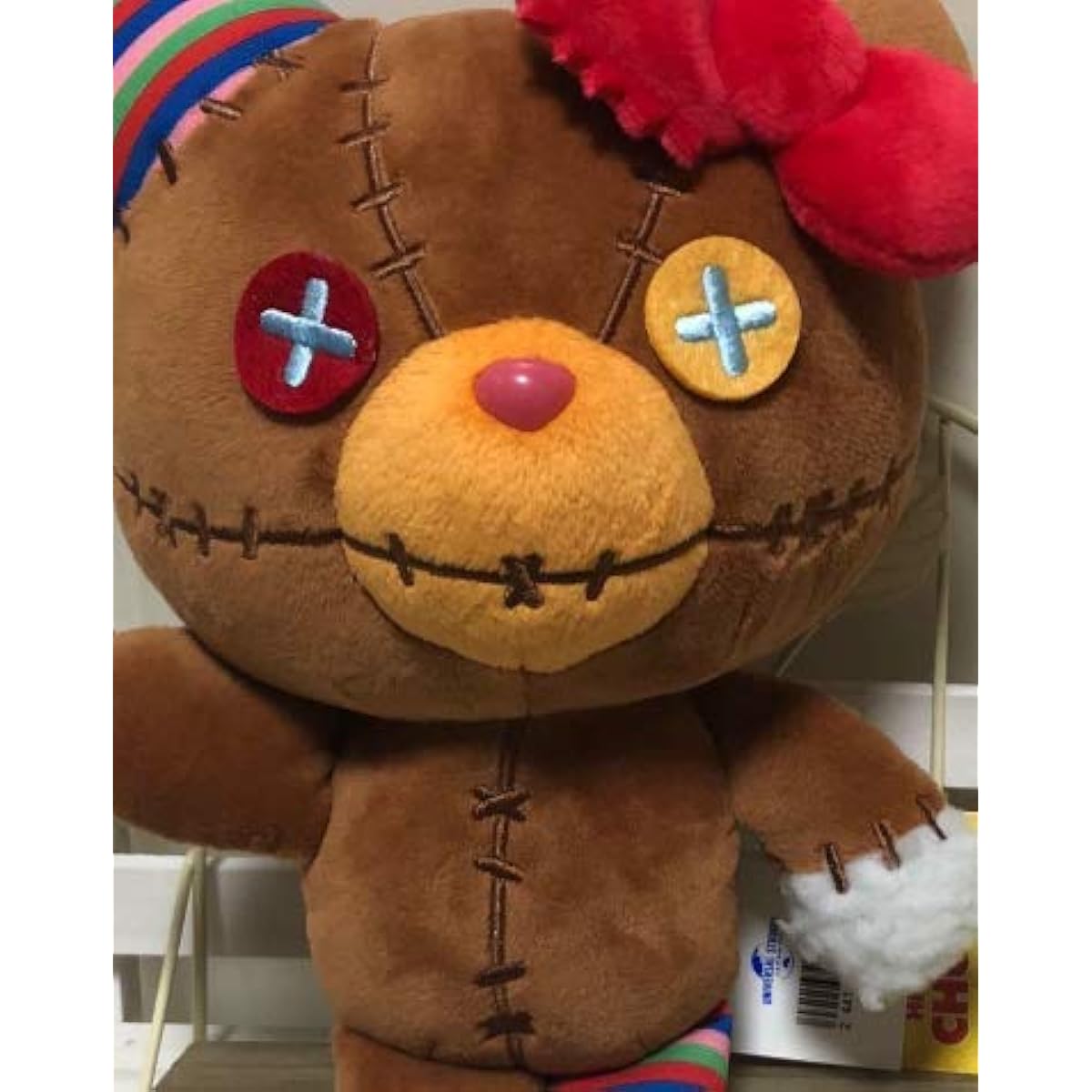 USJ Hello Kitty Bear Plush Toy Halloween Chucky Collaboration