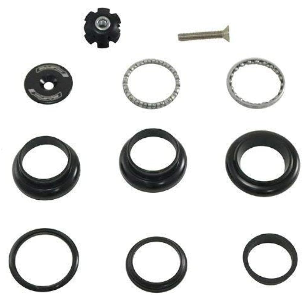 FSA TH-855 1-1/8" Threadless Steel Headset, Black #XTE1593